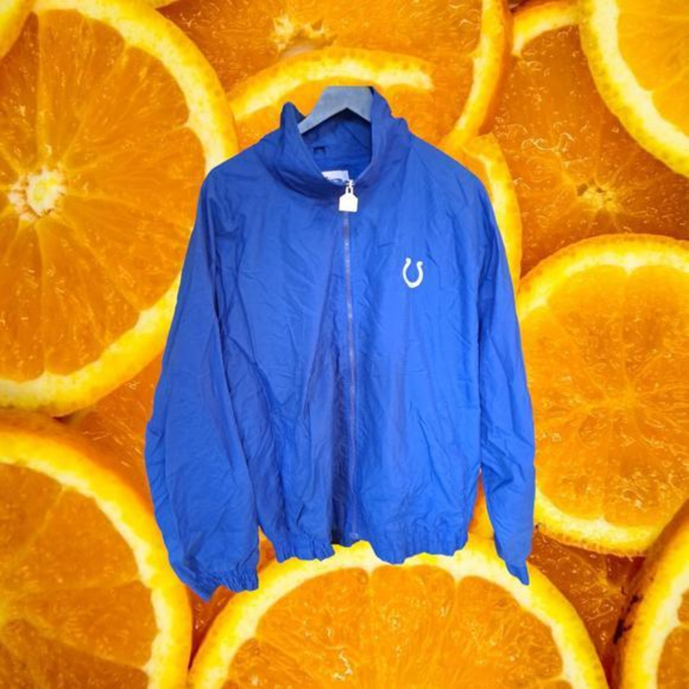 Vintage 90s Logo Athletic Colts‎ Windbreaker Size XL